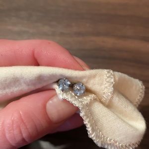 Aquamarine Stud Earrings by James Avery. March Birthstone!